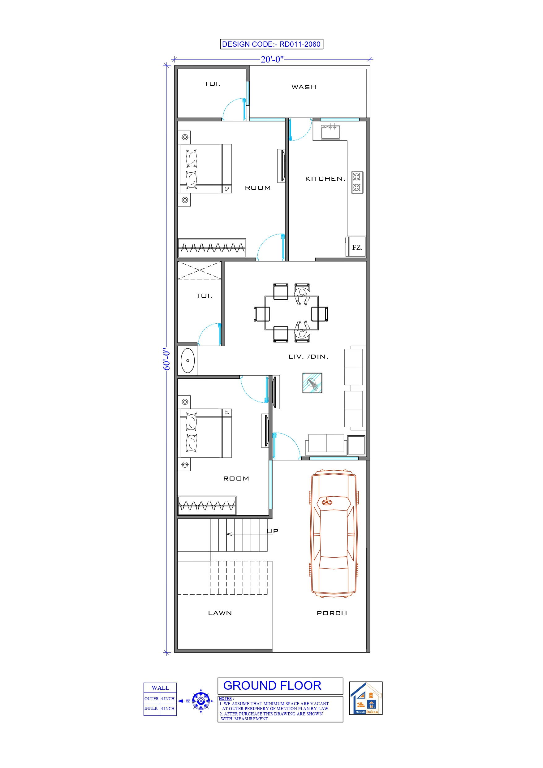 GROUND FLOOR II 20X60 II SMALL HOUSE-011