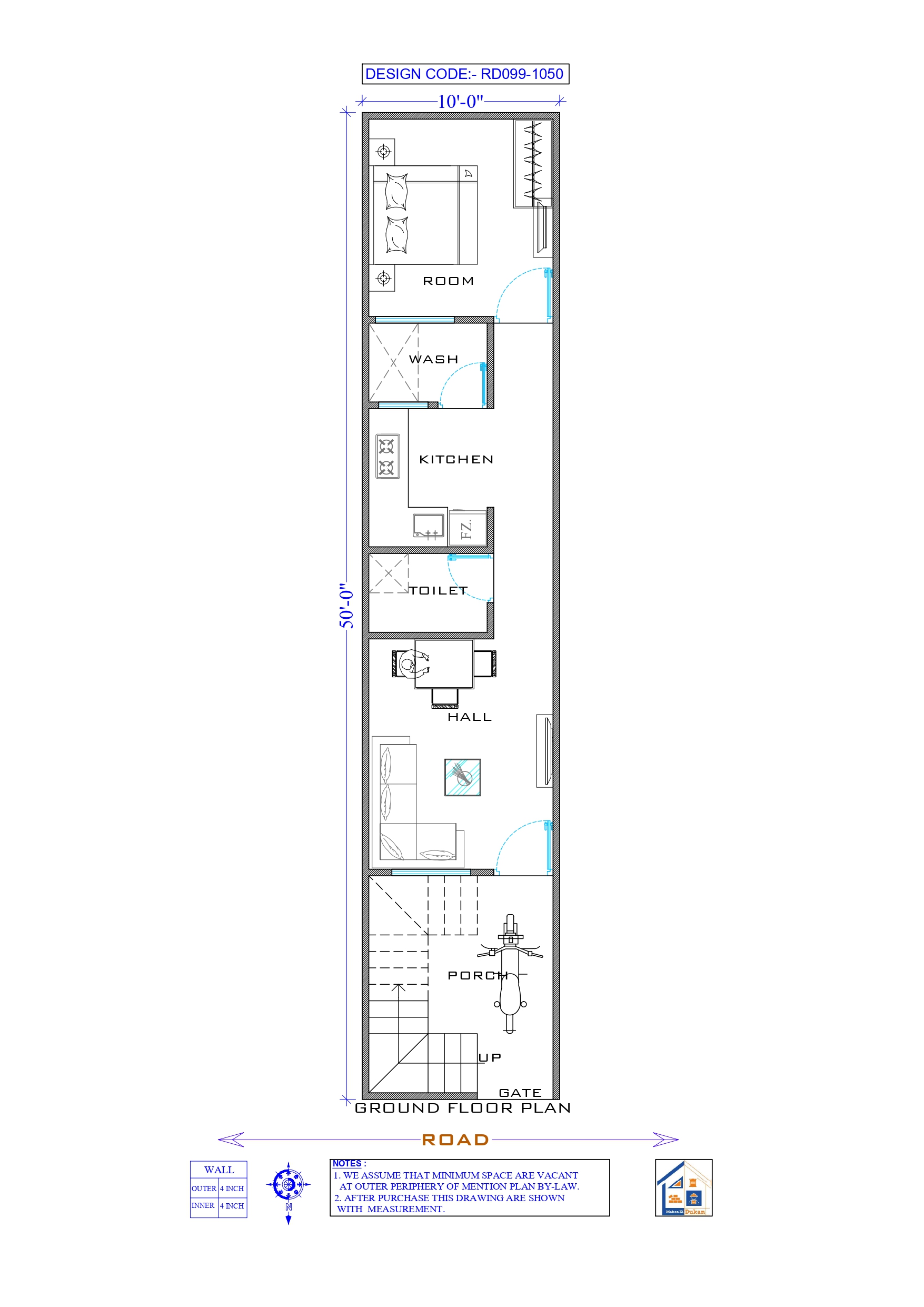 GROUND FLOOR II 10X50 II LUXURY HOUSE-099