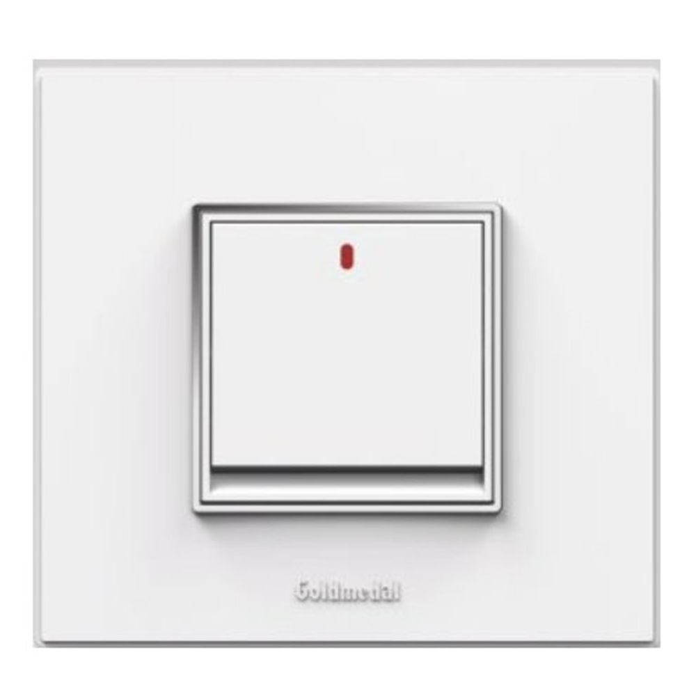 AERO 10AX SWITCHES 240V-(2 MODULE) WITH INDICATOR