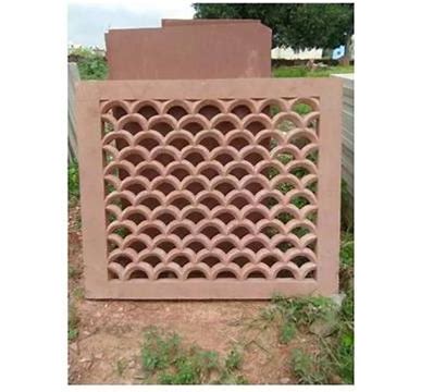 Red Stone Window Frame