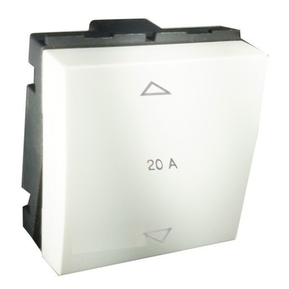 AURA 20AMP SWITCH 240V-(2 MODULE) 2 WAY SWITCH