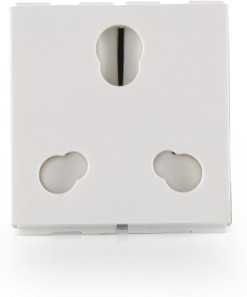 AIR 6 & 16A UNIVERSAL SOCKET WITH FLAP, INDICATOR AND SAFETY SHUTTER