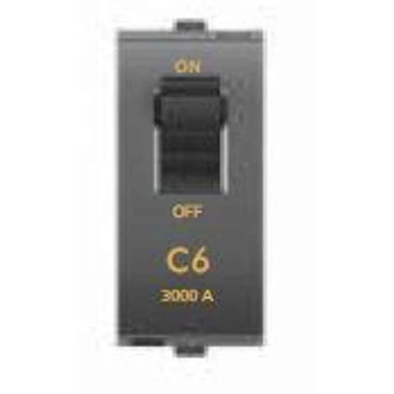 GOLDMEDAL AIR C6 SP MCB SINGLE POLE MCB 240/450V (1 MODULE)