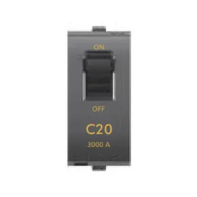GOLDMEDAL AIR C20 SP MCB SINGLE POLE MCB 240/450V (1 MODULE)