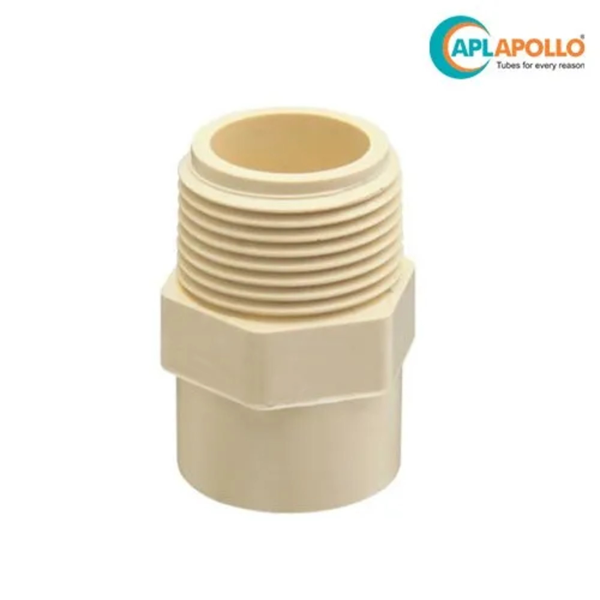 APOLLO REDUCING MALE ADAPTOR PLASTIC THREADED SDR CPVC FITTING