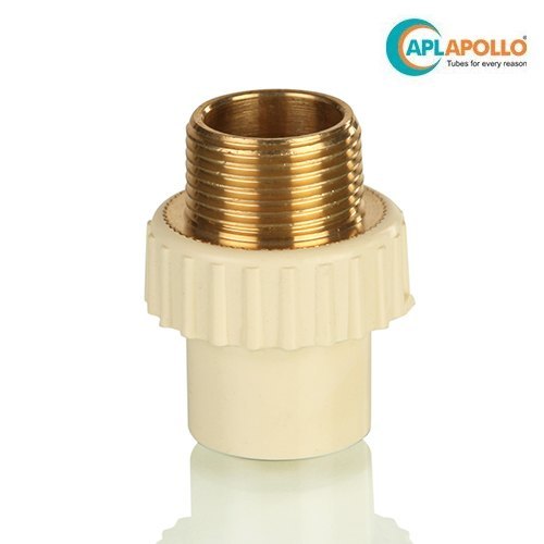 APOLLO REDUCING MALE ADAPTOR  BRASS THREADED SDR CPVC FITTING