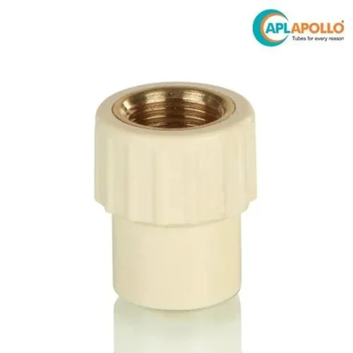 APOLLO REDUCING FEMALE ADAPTOR  BRASS THREADED SDR CPVC FITTING