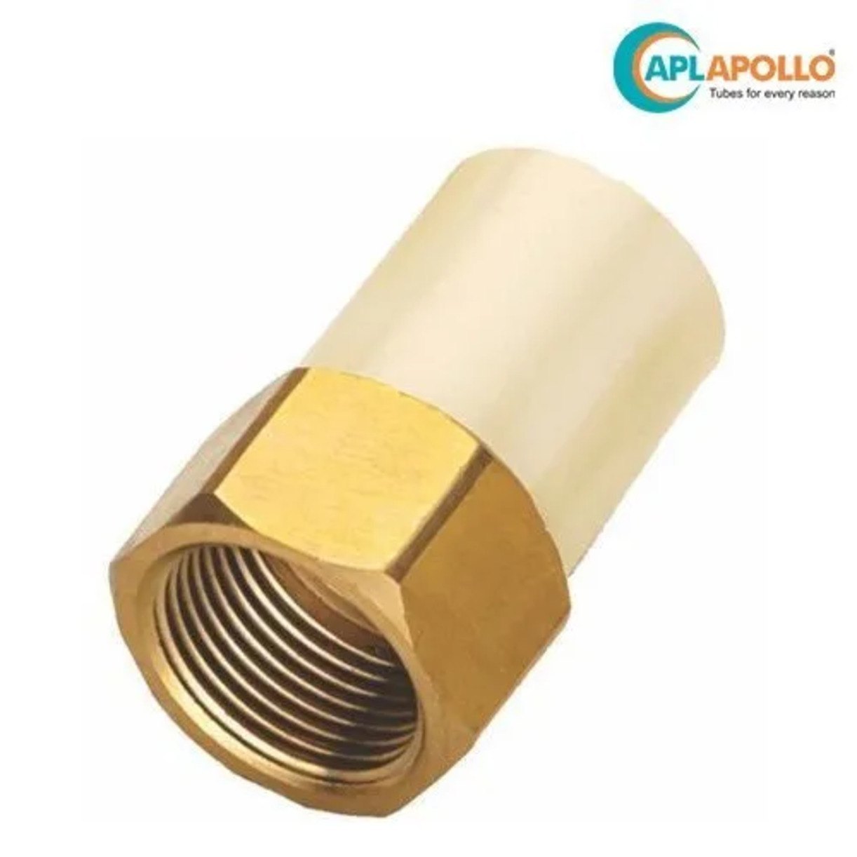 APOLLO FEMALE ADAPTOR WITH HEXAGANOL BRASS INSERTS SDR CPVC FITTING
