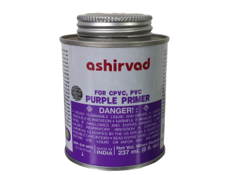 ASHIRVAD PURPLE PRIMER SOLVENT CEMENT (TIN)