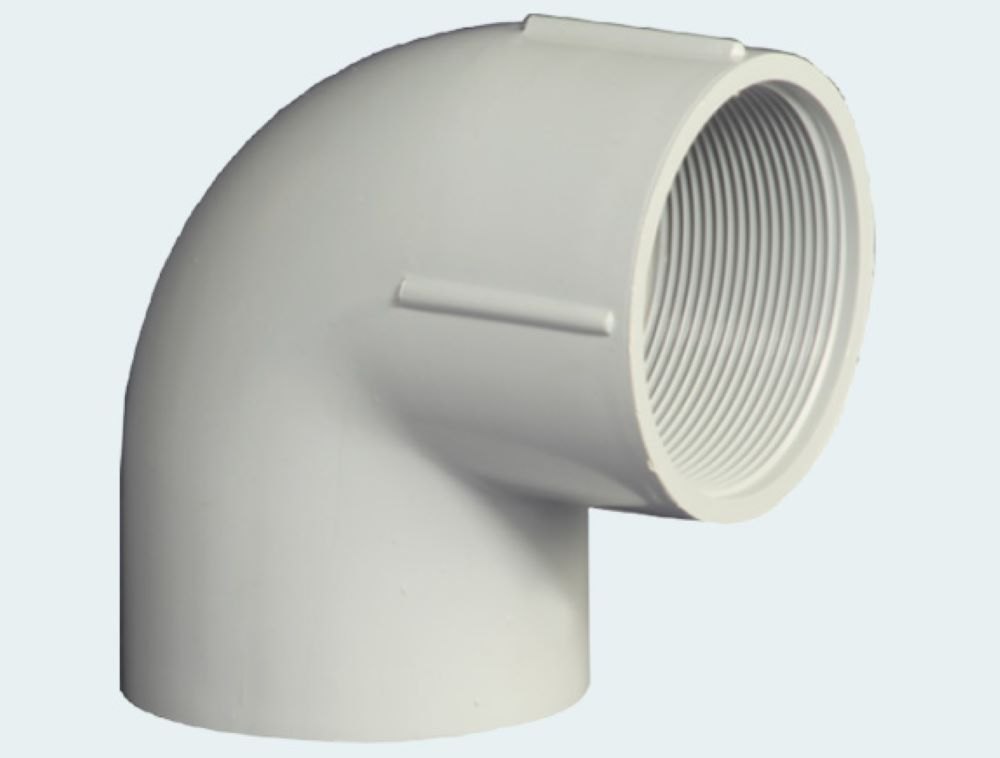 APOLLO THREADED ELBOW WITHOUT COLLAR UPVC PIPE FITTINGS