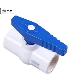 APOLLO COMPACT LONG HANDLE BALL VALVE THREADED UPVC PIPE FITTINGS