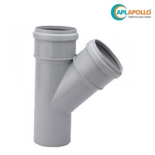APOLLO SINGLE Y SWR FITTING WITH RING UPVC PIPE FITTINGS