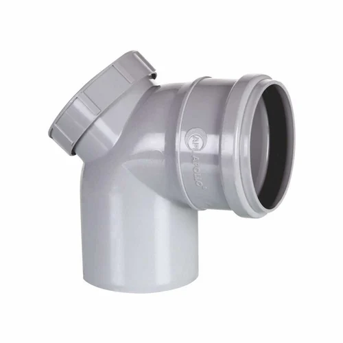 APOLLO BEND 87.5 DEGREE WITH DOOR  SWR FITTING  UPVC PIPE FITTINGS