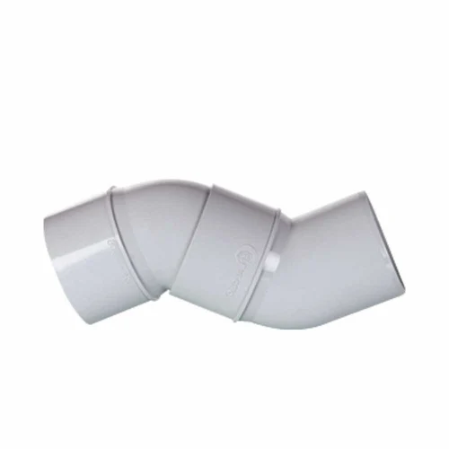 APOLLO OFFSET BEND SWR FITTING WITH RINGS UPVC PIPE FITTINGS