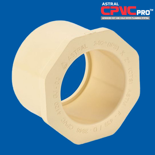 ASTRAL PIPE TRANSITION BUSHING- SPG*SOC(IPS*CTS) CPVC PIPES FITTING
