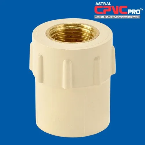 ASTRAL PIPE REDUCER COUPLER (BRASS THD X SOC) CPVC PIPES FITTING