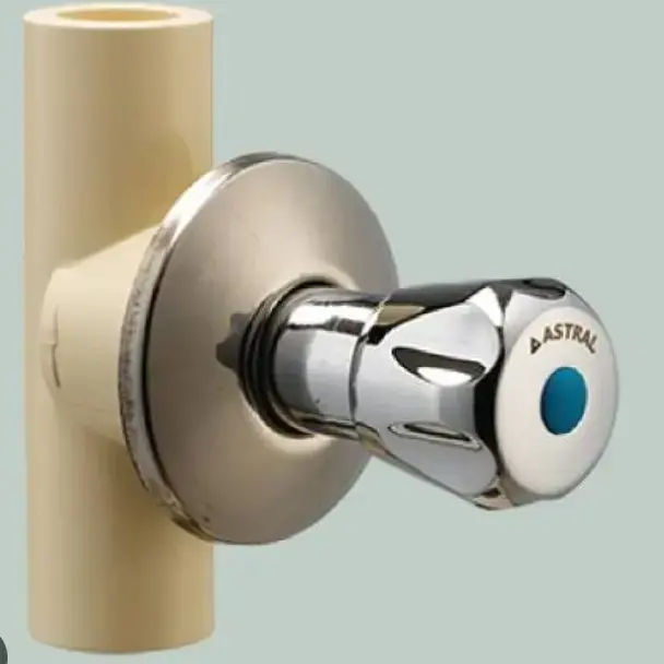 ASTRAL PIPE CONCEALED VALVE  (CHROME PLATE)(FLOWER) CPVC PIPES FITTING