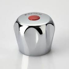ASTRAL PIPE FANCY HANDLE KNOB WITH RED & BLUE PLASTIC BUTTON FLOWER CPVC PIPES FITTING