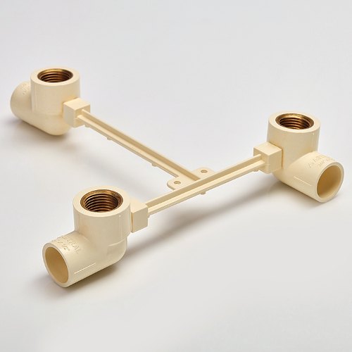 ASTRAL PIPE HOT SIDE- COLD DOWN ADAPTOR 3 IN 1 WALL MIXER ADAPTOR CPVC PIPES FITTING