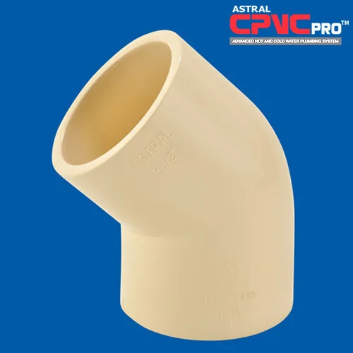 ASTRAL PIPE ELBOW 45 DEGREE - SOC CPVC SCHEDULE - 80 PIPES FITTING