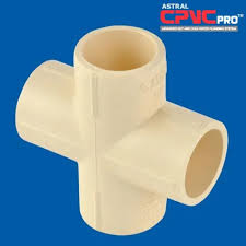 ASTRAL PIPE CROSS - SOC CPVC SCHEDULE - 80 PIPES FITTING