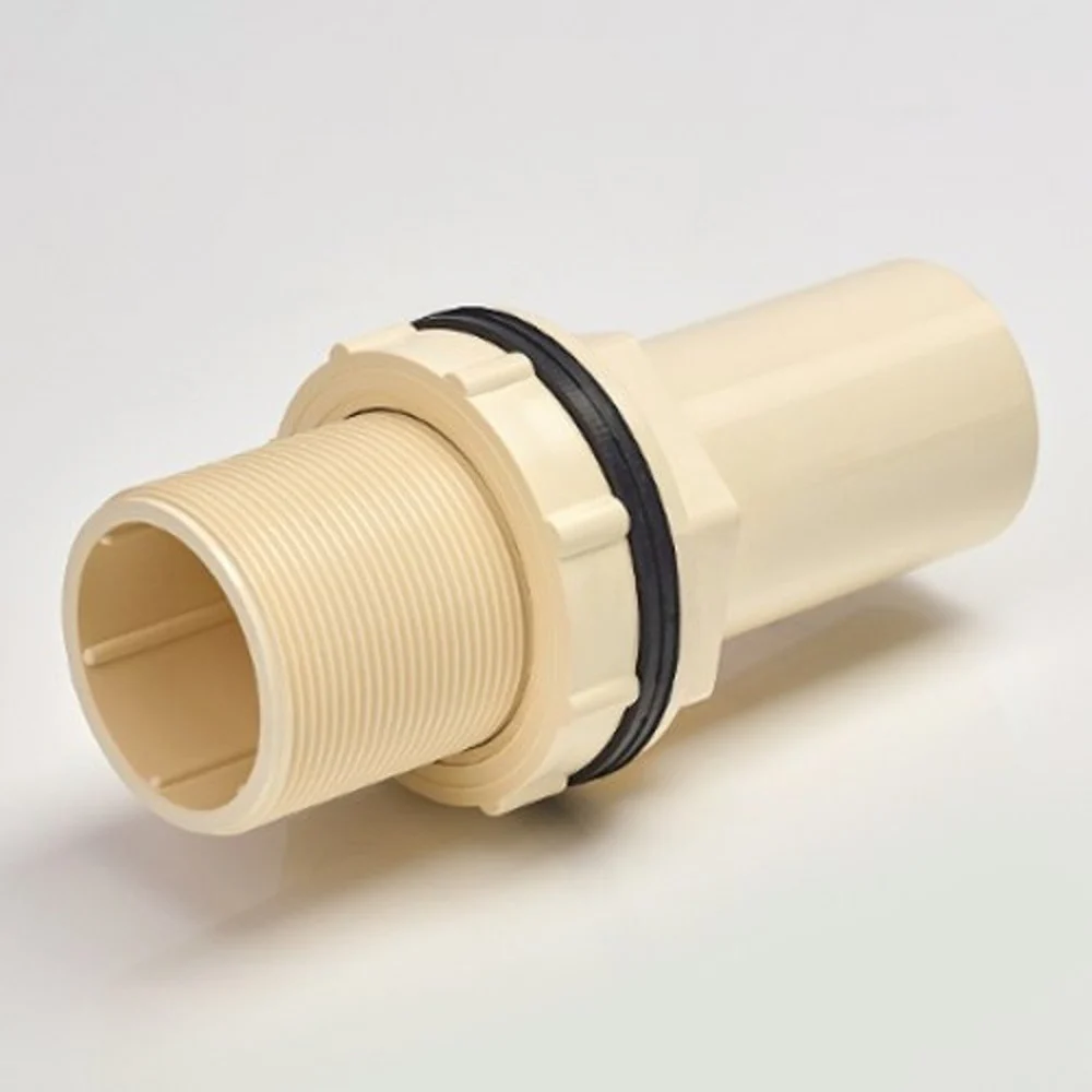 ASTRAL PIPE TANK ADAPTOR LONG THD X SPG CPVC SCHEDULE - 80 PIPES FITTING