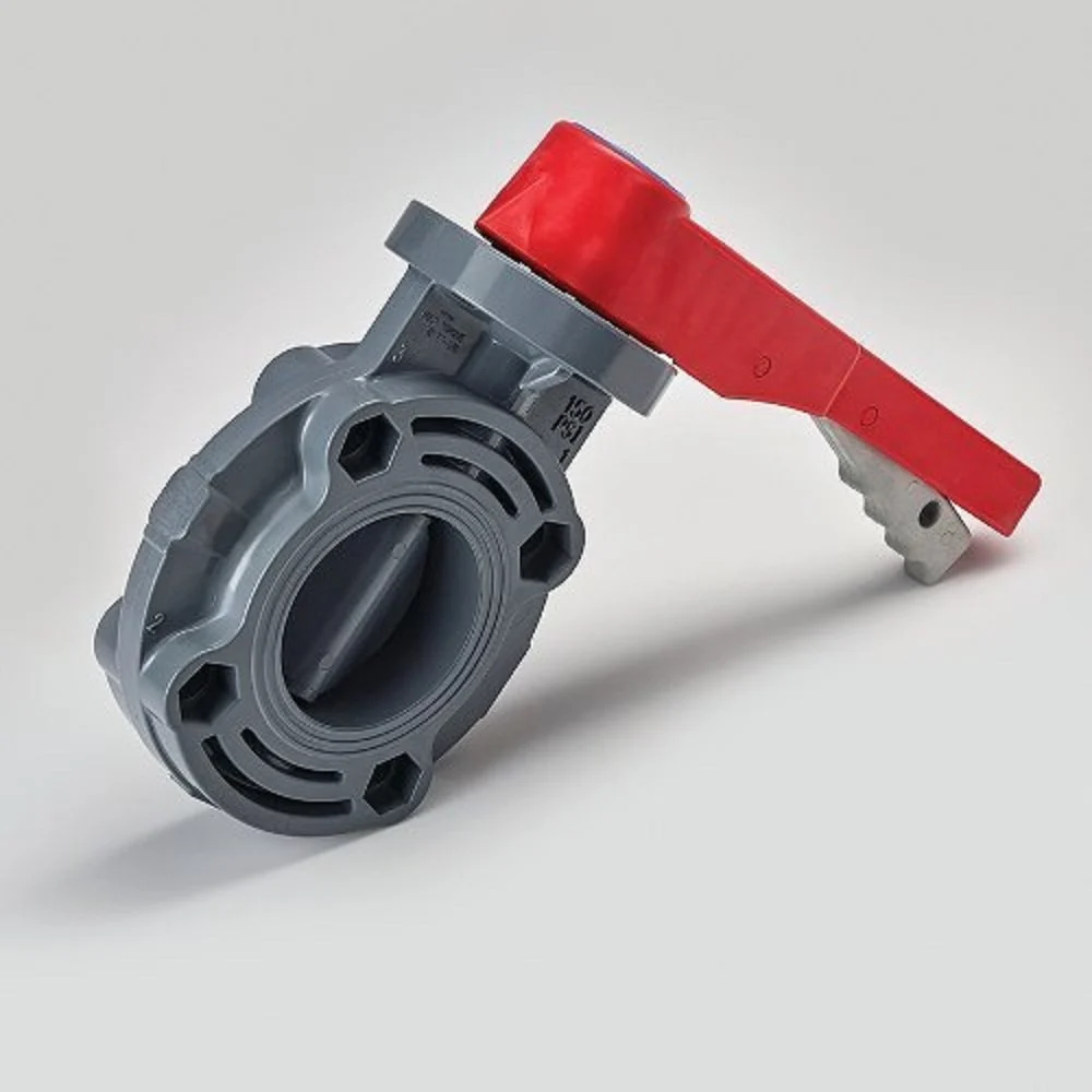 ASTRAL PIPE WATER BUTTERFLY VALVE  EPDM WITH HANDLE CPVC PIPES FITTING