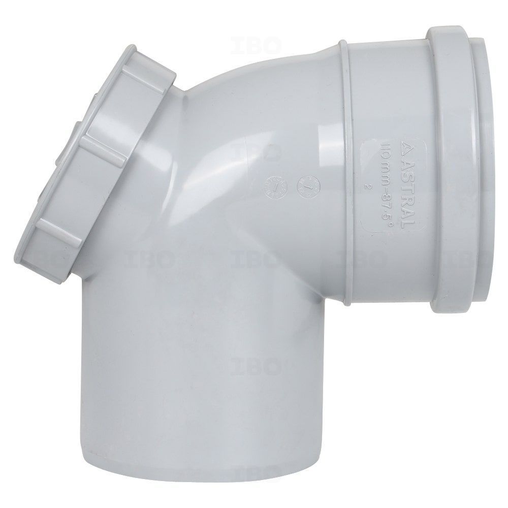ASTRAL BEND 87.5 DEGREE WITH DOOR DRAIN PRO PIPES FITTINGS