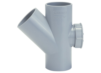 ASHIRVAD EQUAL 'Y' WITH DOOR SILENT SWR SYSTEM- SOLFIT  PIPE FITTING