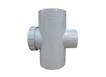 ASHIRVAD REDUCING TEE WITH DOOR SILENT SWR SYSTEM- SOLFIT  PIPE FITTING