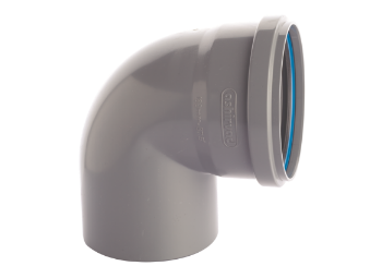 ASHIRVAD PLAIN BEND / ELBOW SILENT PLUS SWR SYSTEM- PUSHFIT PIPE FITTING
