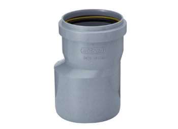 ASHIRVAD REDUCER OFFSET/ ECCENTRIC REDUCER SILENT PLUS SWR SYSTEM- PUSHFIT PIPE FITTING