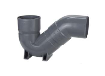 ASHIRVAD P TRAP WITH LEG SILENT PLUS SWR SYSTEM- PUSHFIT PIPE FITTING