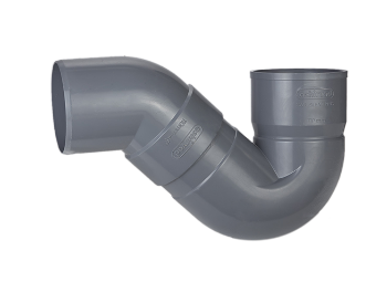 ASHIRVAD P TRAP WITHOUT LEG SILENT PLUS SWR SYSTEM- PUSHFIT PIPE FITTING