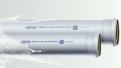 ASHIRVAD D/S SOCKET TYPE 110 MM SILENT PLUS SWR SHORT LENGTH PIPES