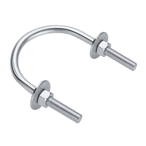 ASHIRVAD ELECTRO GALVANIZED U- BOLT WITH 2 NUT 2 WASHER COMMON CLAMPS (TRADING) PIPE FITTINGS