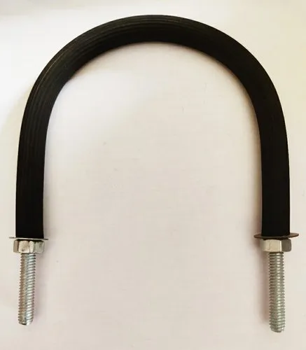 ASHIRVAD ELECTRO GALVANIZED U- BOLT WITH LINING COMMON CLAMPS (TRADING) PIPE FITTINGS