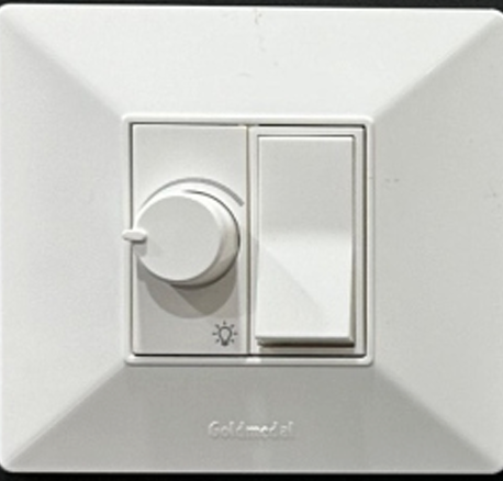 GOLDMEDAL 1M DIMMER 240V 90 DEGREE DIMMER