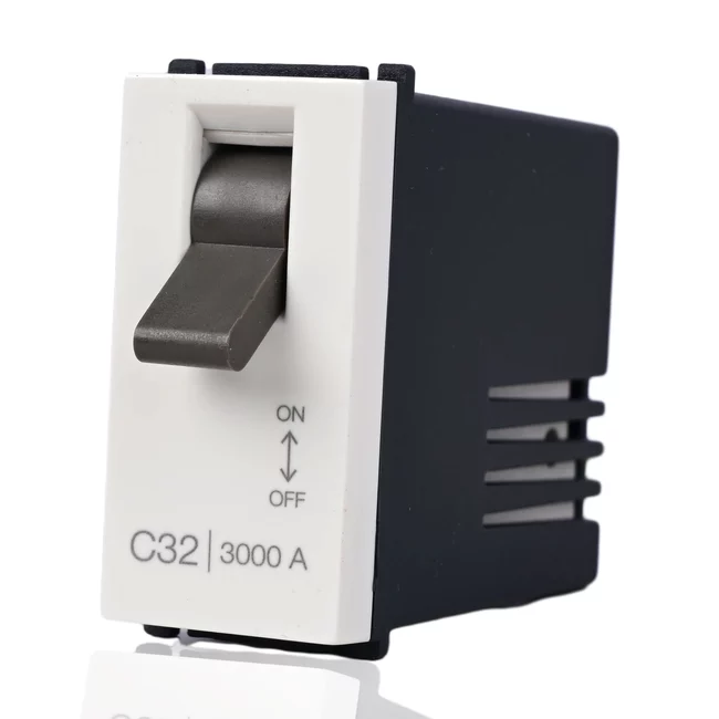 GOLDMEDAL C32 SP MODULAR MCB'S SINGLE POLE 1M  240/415V  90 DEGREE SERIES