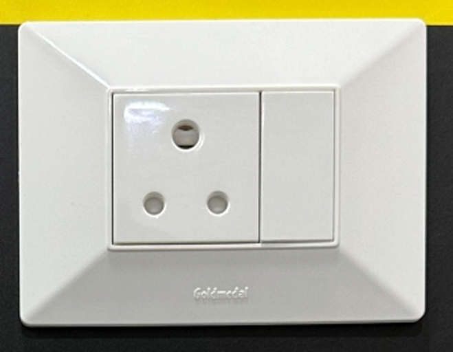GOLDMEDAL 18 DEGREE 3M PLATE (123*90 mm ) WITH MOUNTING FRAME 90 DEGREE SERIES