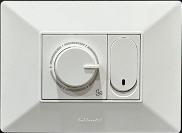 GOLDMEDAL 18 DEGREE 3M PLATE WITH PARTITION  2+1 TYPE (123*90 mm ) WITH MOUNTING FRAME 90 DEGREE SERIES