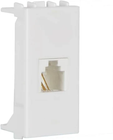 HAVELLS FABIO SERIES 1M TELEPHONE SOCKET