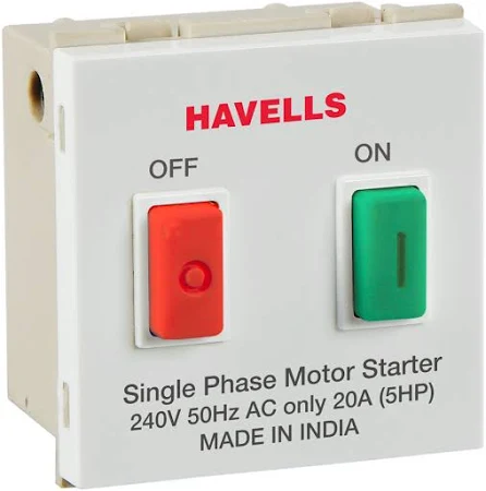 HAVELLS FABIO SERIES 20 A MOTOR STARTER SWITCH