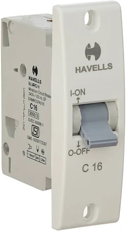 HAVELLS FABIO SERIES 16 A SP C MINI MCB SWITCH