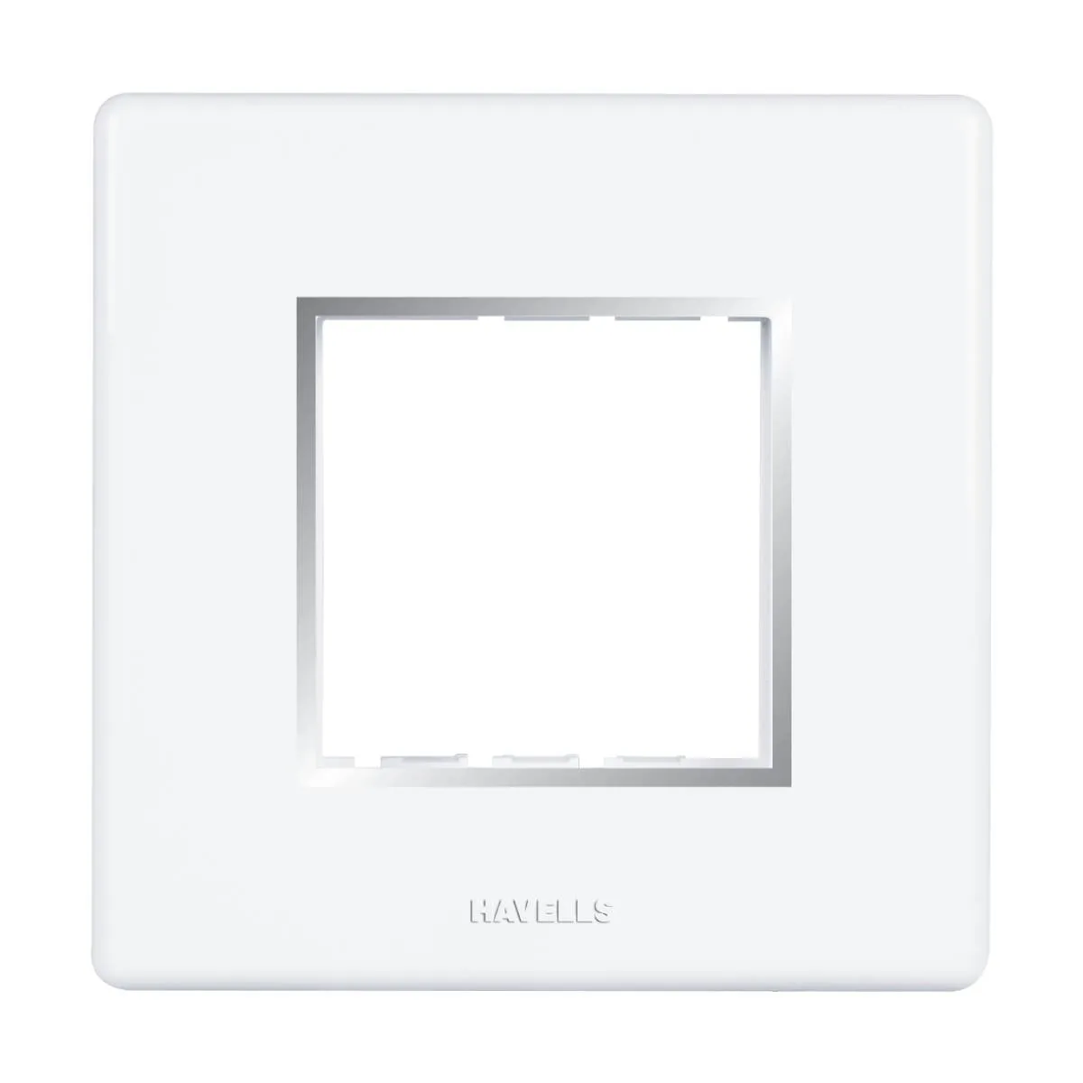 HAVELLS 2 M FRAMEIO (CHROME BEZEL) MODULAR COMBINED PLATES