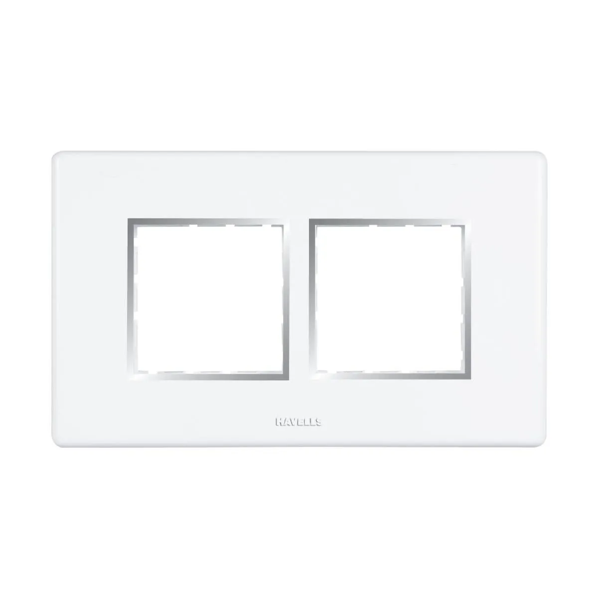 HAVELLS 4 M FRAMEIO (CHROME BEZEL) MODULAR COMBINED PLATES