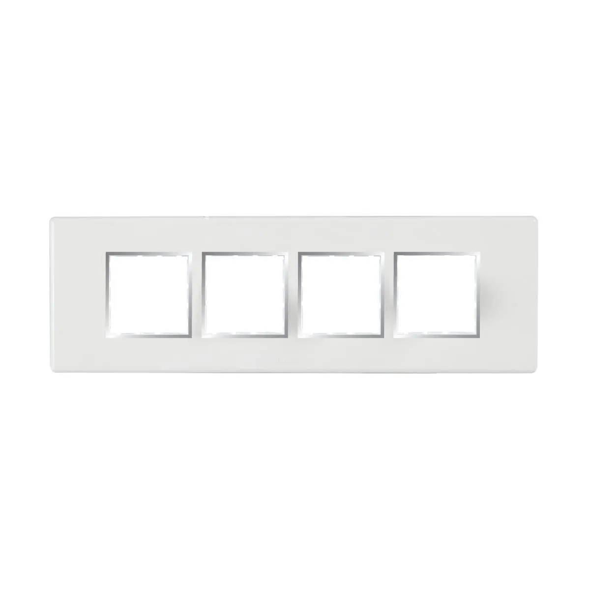 HAVELLS 8 M HORIZONTEL FRAMEIO (CHROME BEZEL) MODULAR COMBINED PLATES