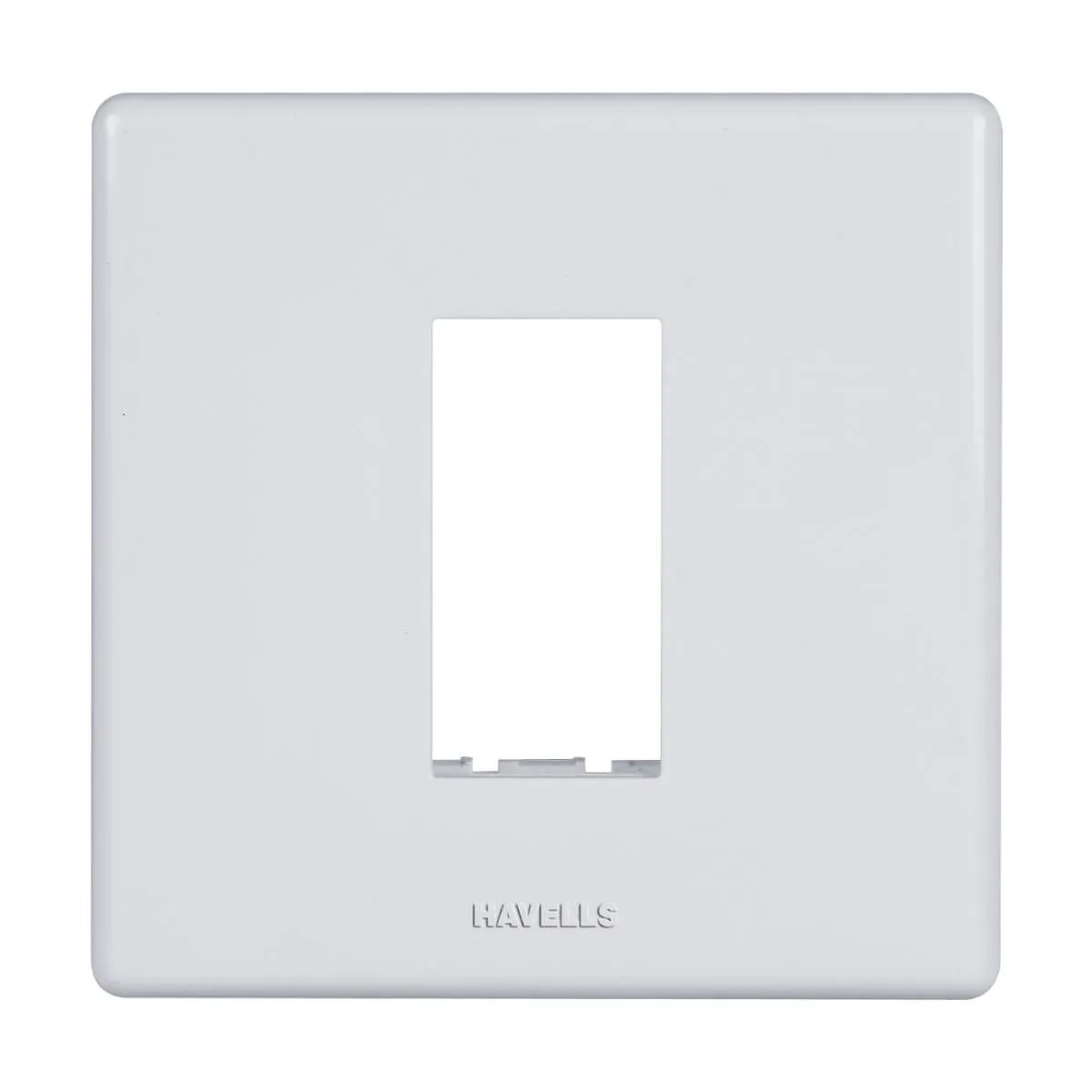 HAVELLS 1 M FABIO (CLASSIC WHITE) MODULAR COMBINED PLATES