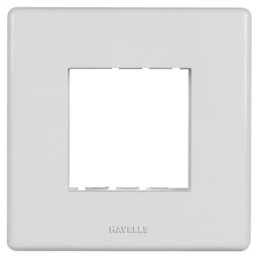 HAVELLS 2 M FABIO (CLASSIC WHITE) MODULAR COMBINED PLATES