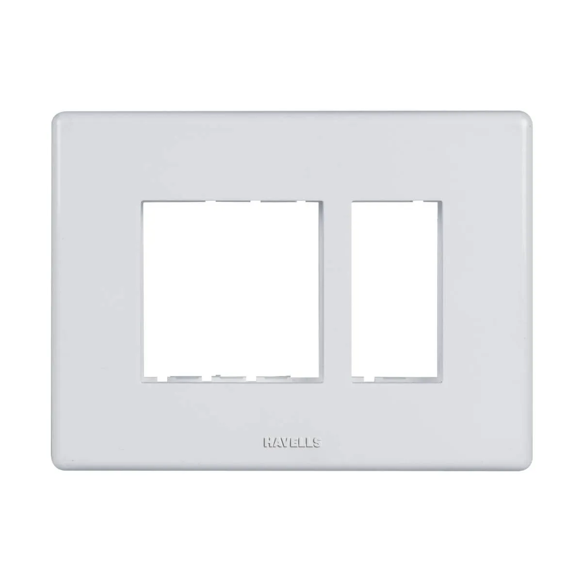 HAVELLS 3 M FABIO (CLASSIC WHITE) MODULAR COMBINED PLATES